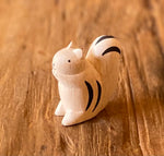 Japanese Carved Wooden Squirrel