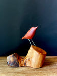 Hand Carved Wooden Birds