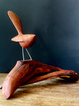 Hand Carved Wooden Birds