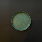 Japanese Oxidized Copper Round Trays