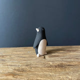 Japanese Carved Wooden Penguin