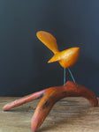 Hand Carved Wooden Birds