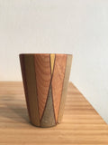 Harlequin Wooden Cup