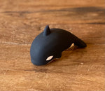 Japanese Carved Wooden Orca