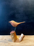 Hand Carved Wooden Birds