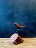 Hand Carved Wooden Birds