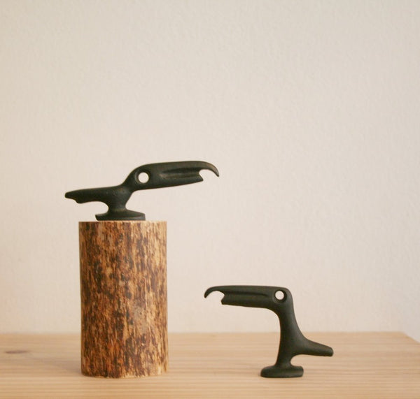 Japanese Cast Iron Crow Bottle Opener – Family of Things