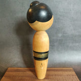 Vintage Kokeshi #57 - "Black Bun"