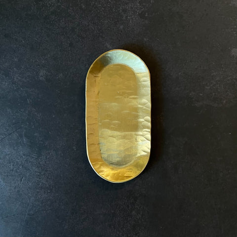 Brass Tray - Oval - Small