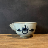 Japanese Vintage Blue & White Katakuchi (Sake Pourer) #1