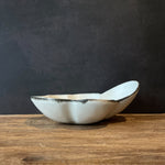 Japanese Flower Shaped Ceramic Bowls by Nobuyuki Ishioka