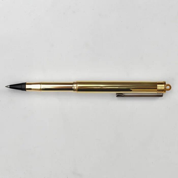 Traveler's Company Brass Rollerball Pen – THE DEA STORE