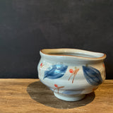 Japanese Vintage Ceramic Pedestal Bowl