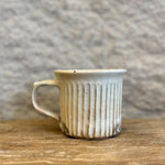 Japanese  Fluted Mug #2 by Hirokazu Hurutani