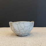 Japanese Small Square Ceramic Dish by Shino Takada