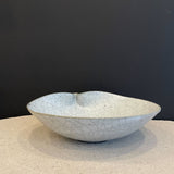 Japanese Round Ceramic Dish by Shino Takada