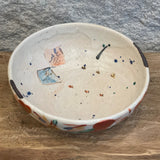 Japanese Coloured Ceramic Bowls by Kutomo Suzuki