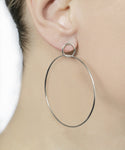 Double Hoop Earings (pair)