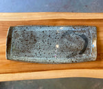 Suvira McDonald - Long Blue Speckled Chun Ceramic Platters