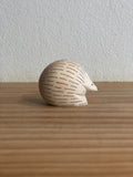 Japanese Carved Wooden Hedgehog