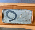 Suvira McDonald - Long Blue Speckled Chun Ceramic Platters