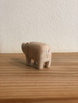 Japanese Carved Wooden Rhinoceros