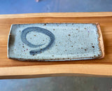 Suvira McDonald - Long Blue Speckled Chun Ceramic Platters