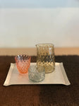 Glass Sake Set from Osaka (3 piece)