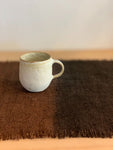 Off White, Textured, Rounded Mug from Kyoto