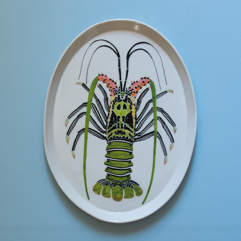 Casa Adams - Painted Rock Lobster- "Marine Biodiversity" Series