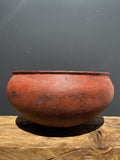 Tetsuya Ozawa - Large Low Rust Coloured Bowl - 2022