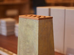 Futagami - Solid Brass Knife Block