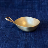 Syunsuke - Brass "Mamebachi" (Serving Bowl/Condiment Pourer)