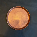 Japanese Oxidised Copper Trays - Round
