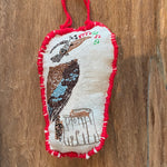 Christmas Decorations - Embroidered - Australian Fauna