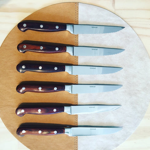 Rosewood Steak Knives