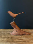 Hand Carved Wooden Birds