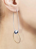 Orbit Asymetrical Earring (single)