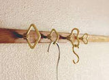 Futagami - S Shaped Brass Hook Set